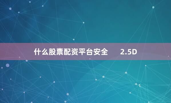 什么股票配资平台安全      2.5D